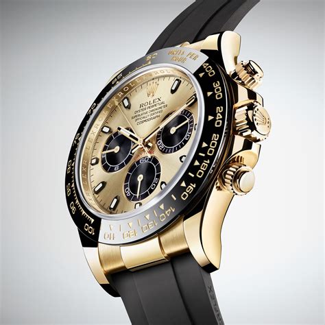 Rolex Cosmograph Daytona watch: 18 kt yellow gold .